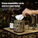 Outdoor Gas Tank Case Anti-Fall Gasoline Canister Protective Cover Camo (M)