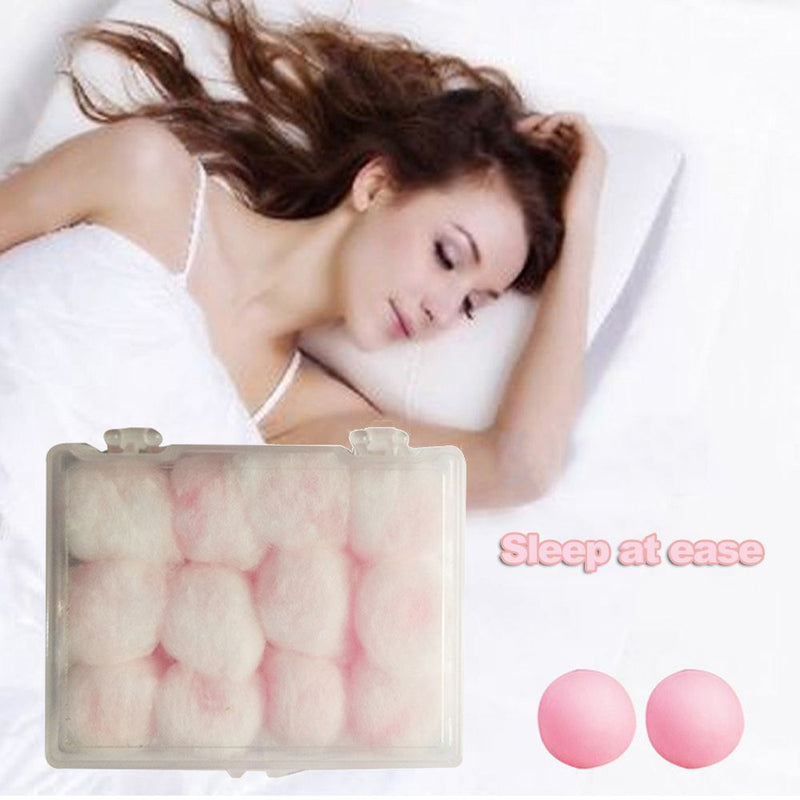 Swimming Ear Plugs Wax Cotton Earplugs Sleeping Snoring Noise Reduction