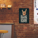 Rock and Roll Retro Metal Plate Tin Sign Poster Plate for Bar Club Iron Paints