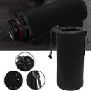 Waterproof Soft Neoprene Camera Lens Pouch Drawstring Protector Case (XL) Newly