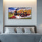 Prairie Train Oil Paint By Numbers DIY Canvas Wall Art Picture Craft Home Decor