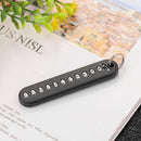 with Phone Number Key Chain Pendant Key Ring Keychain Car Anti-lost DIY