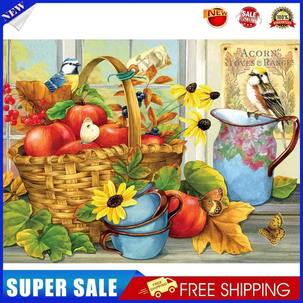 #A 5D DIY Full Drill Diamond Painting Bird Embroidery Mosaic Craft Kit (LD077)