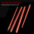 1 Pair Wooden Folding Chopsticks Outdoor Camping Tableware Portable Chopstick