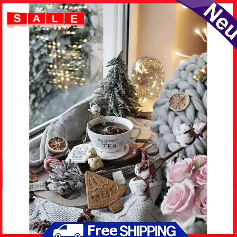 Diamond Painting DIY Windowsill Full Round Diamond Mosaic Art