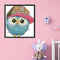 Needlework Kit 14CT Stamped Handmade Colorful Animal DIY Bedroom Cross Stitch