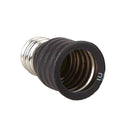 1X E12 to E14 LED Bulb Lamp Holder Lamp Adapter Socket Adapter Black Newly