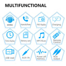 SWM-8014 12V Car FM Radio Bluetooth-compatible Multimedia MP3 Music Player Newly