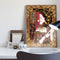 Divination Girl DIY Part Drill Special-shaped Diamond Painting Mosaic Kit