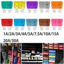 Parts Universal Medium Standard Blade Fuses Assortment Kit  Car Auto Truck