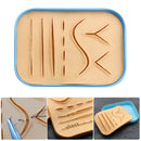 Silicone Suture Training Pad Tool Acupuncture Skin Module for Doctor Nurse