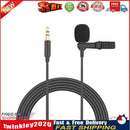 For OSMO ACTION Camera Vlog Video Recording 3.5mm Mini Clip-On Microphone Newly