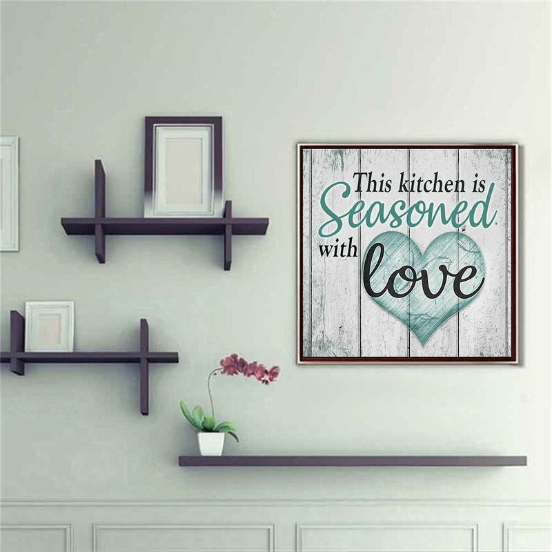 5D DIY Full Drill Diamond Painting Letter Cross Stitch Mosaic Kits (Z1046)