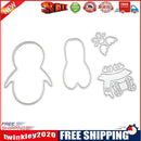 Girl Penguin Cutting Die Stencil DIY Scrapbooking Paper Card Album Craft-15