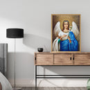 Angel Drawing Frameless DIY Oil Paint by Numbers Canvas Home Decoration Kit