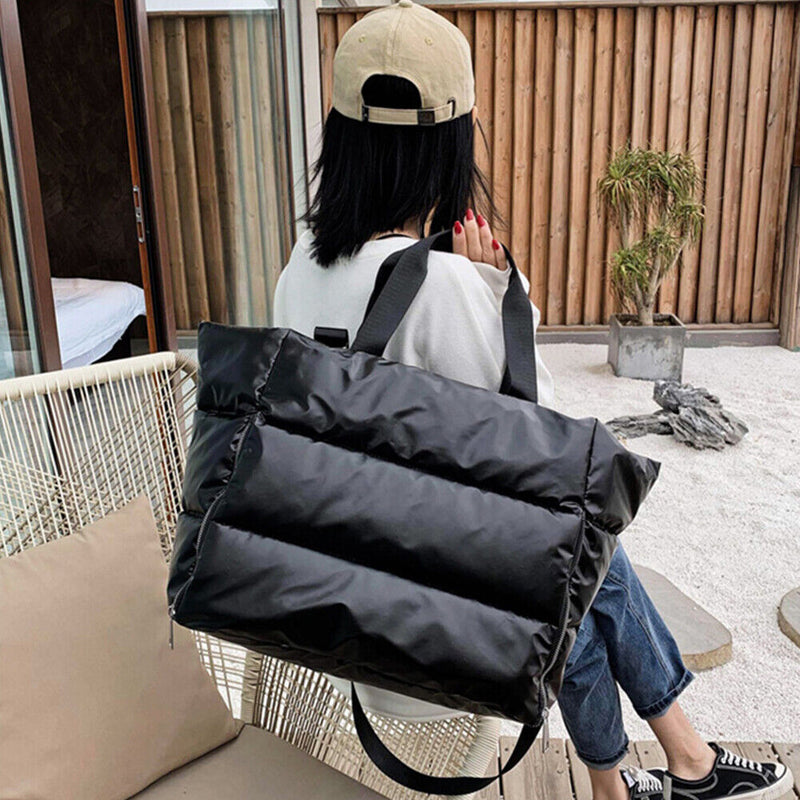 Dry-Wet Separation Yoga Handbag Large Capacity Multifunctional Bag (Black) Newly