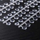Nail Art Polish Palette Dot Flat Nail Color Card Display Tool (Transparent)