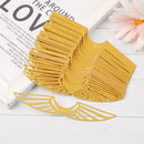Wings Cake Decor Chocolate Decoration Hollowed Wings Toppers Dessert Toppers