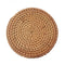 #A 6pcs Round Rattan Insulated Coasters Set Kitchen Table Bowl Drink Cup Mats