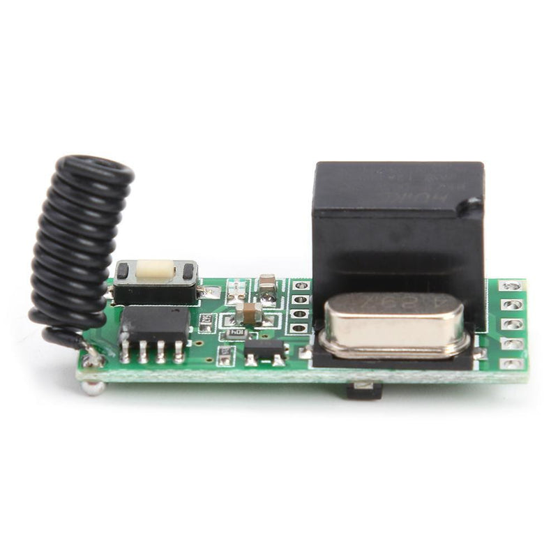 DC3V-5V 433MHZ 1CH RF Wireless Remote Control Switch w/2 Button Controller