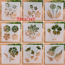 Painting Stamp Scrapbooking Flower Pattern Embossing Template Layering Stencils