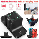 Controller 6 in 1 Charger Stand for Nintendo Switch Charging Dock for Joy-Con