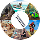 Alloy Moisture-proof EDC Tool Waterproof Canister Capsule Bottle Medicine Seal