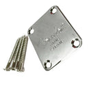 Electric Guitar Neck Plate with 4 Screws Bass Musical Instrument Accessories