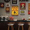 Beware of Witch Metal Retro Tin Sign Art Poster Wall Plate for Bar Cafe 20x30cm