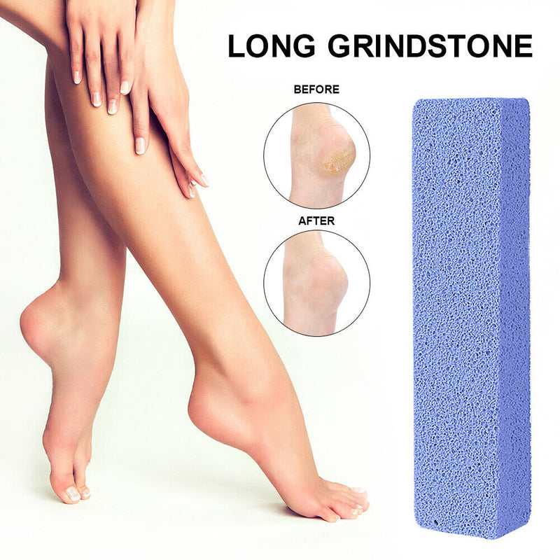 Foot Smooth Plate File Long Square Pumice Stone Dead Skin Peeling Foot Pedicure