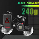 Night Running Lights 250 Lumens Waterproof Running Vest Gear for Runners