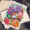 DIY Diamond Painting Greeting Cards Flowers Birthday Festival Blessing Gift