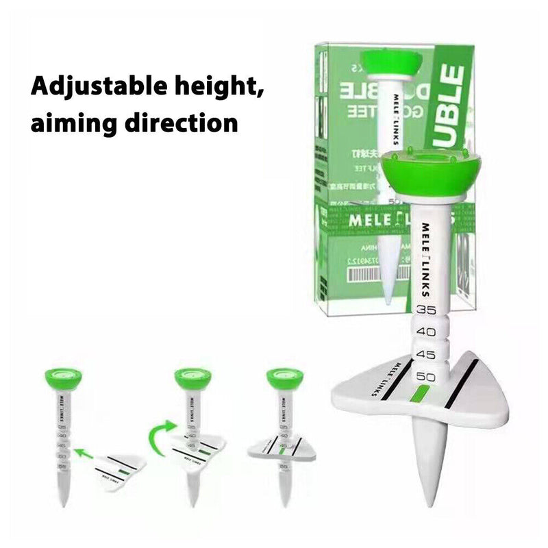 Golf Tee Step Down Golf Ball Holder Tees Plastic Outdoor Golf Tees Accessories