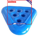 Floating Inflatable Triangle Drinks Cup Holder Swimming Pool Floats Table Bar