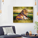 Paint By Numbers for Kids Adults Beginner Lion and Lamb DIY Acrylic Painting Kit