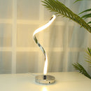 LED Spiral Table Light Eye Protection Reading Lighting Lamp (Warm Light) Newly