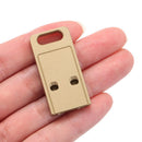 Double Pipe Whistle Keychain Cheerleading Emergency Multi Tool Survival Whistle