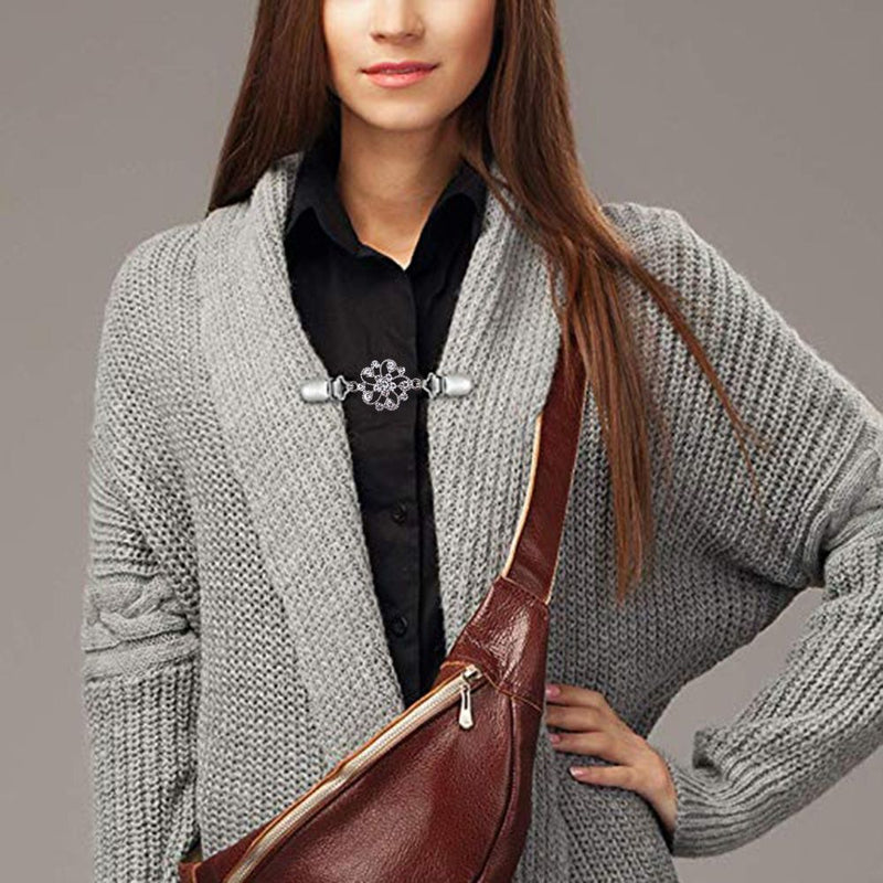 Duck mouth Clothing Pins Cardigan Clip Sweater Shawl Clasps Shirt Collar Clips