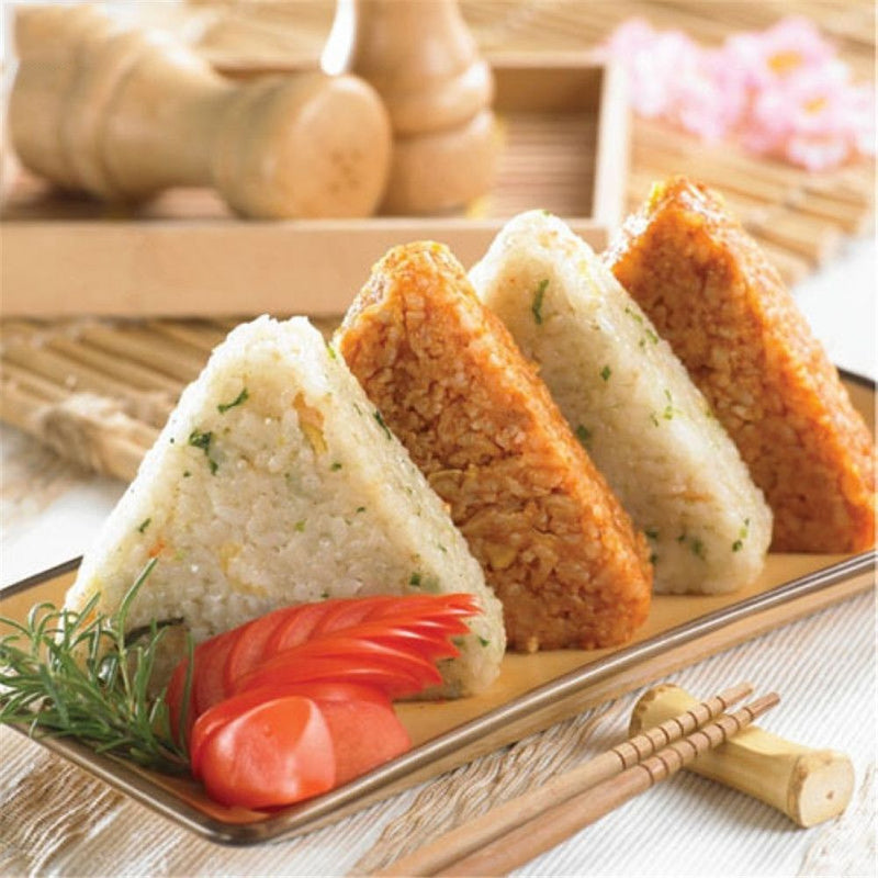 DIY Decorating Triangular Form Food Press Rice Ball Maker Sushi Onigiri Mold