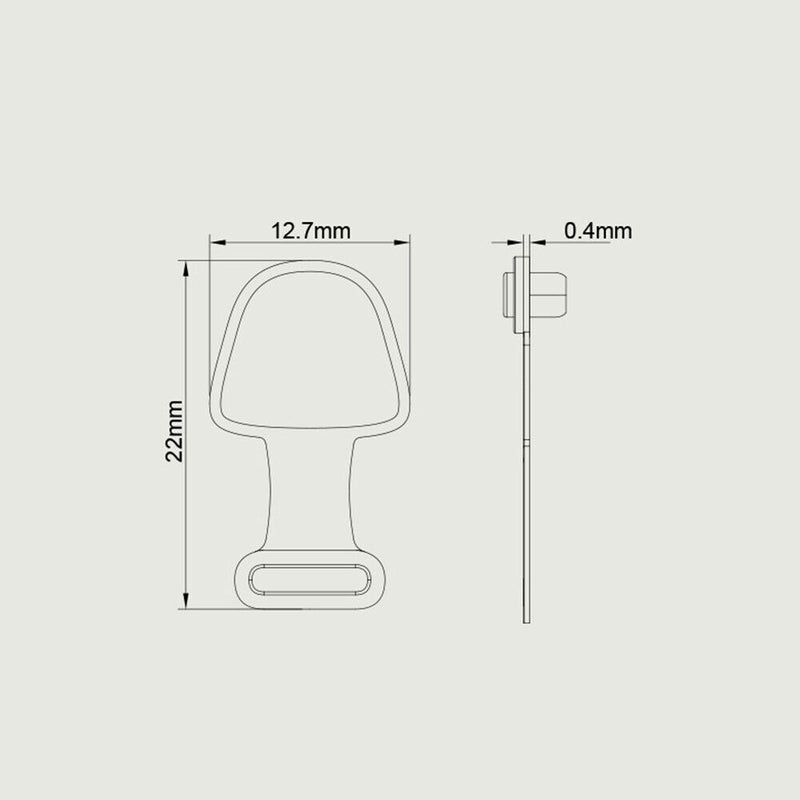 #A Silicone Phone Charging Port Dust Plug for Phone Pad Anti-lost Charger Dock