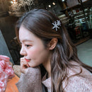 Accessories Headwear Star Korean Hairgrip Crystal Hair Clip Metal Rhinestone