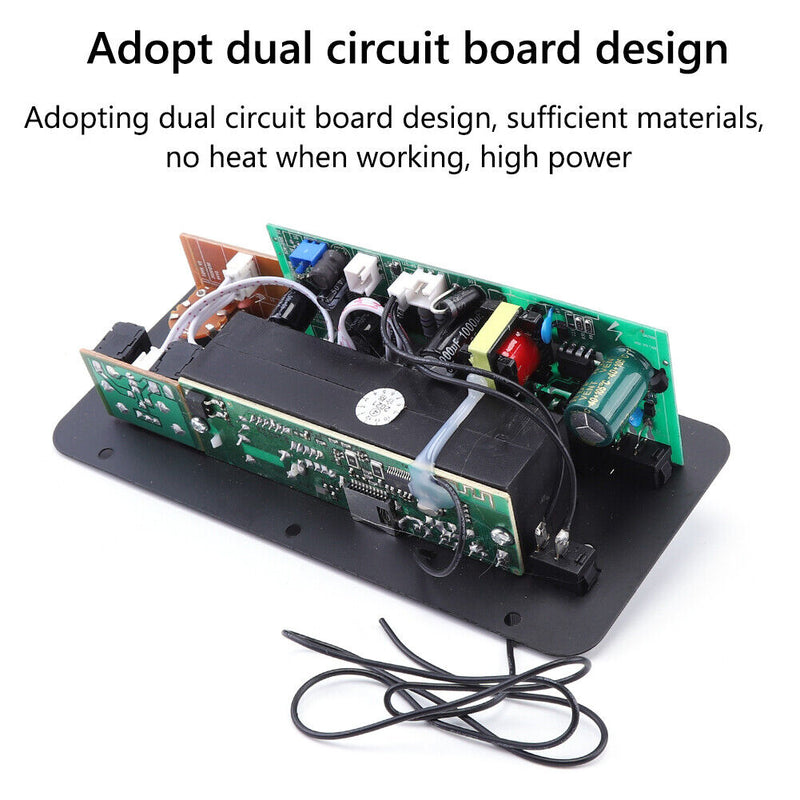 D10 Bluetooth-compatible 5.0 Subwoofer Digital Power Amplifier Board (US) Newly