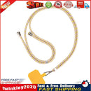 Universal Mobile Phone Lanyard Rope (Yellow Gray Apricot + Yellow Card) Newly