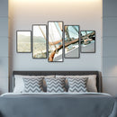 5 Panel Wall Art Decorative Painting Ocean Modern Aesthetic Poster Picture