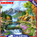 Diamond Painting DIY All Square Diamond Countryside Landscape Series