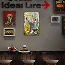Garden Cat Metal Tin Sign Plate for Bar Pub Club Cafe Decorative Iron Paintings