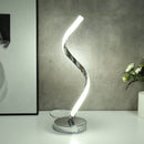 LED Spiral Table Light Eye Protection Reading Lighting Lamp (White Light) Newly