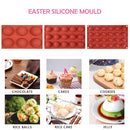 Chocolate Mold 3 Pack Semi Sphere Molds for Making Cake / Jelly / Foam / Soap