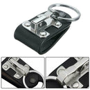 Steel Quick Release Detachable Key Chain Belt Clip L6C0 Keyring Ring O2G9