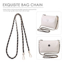47 inch DIY Chain Strap Handbag Purse Accessories Replacement with Metal Buck